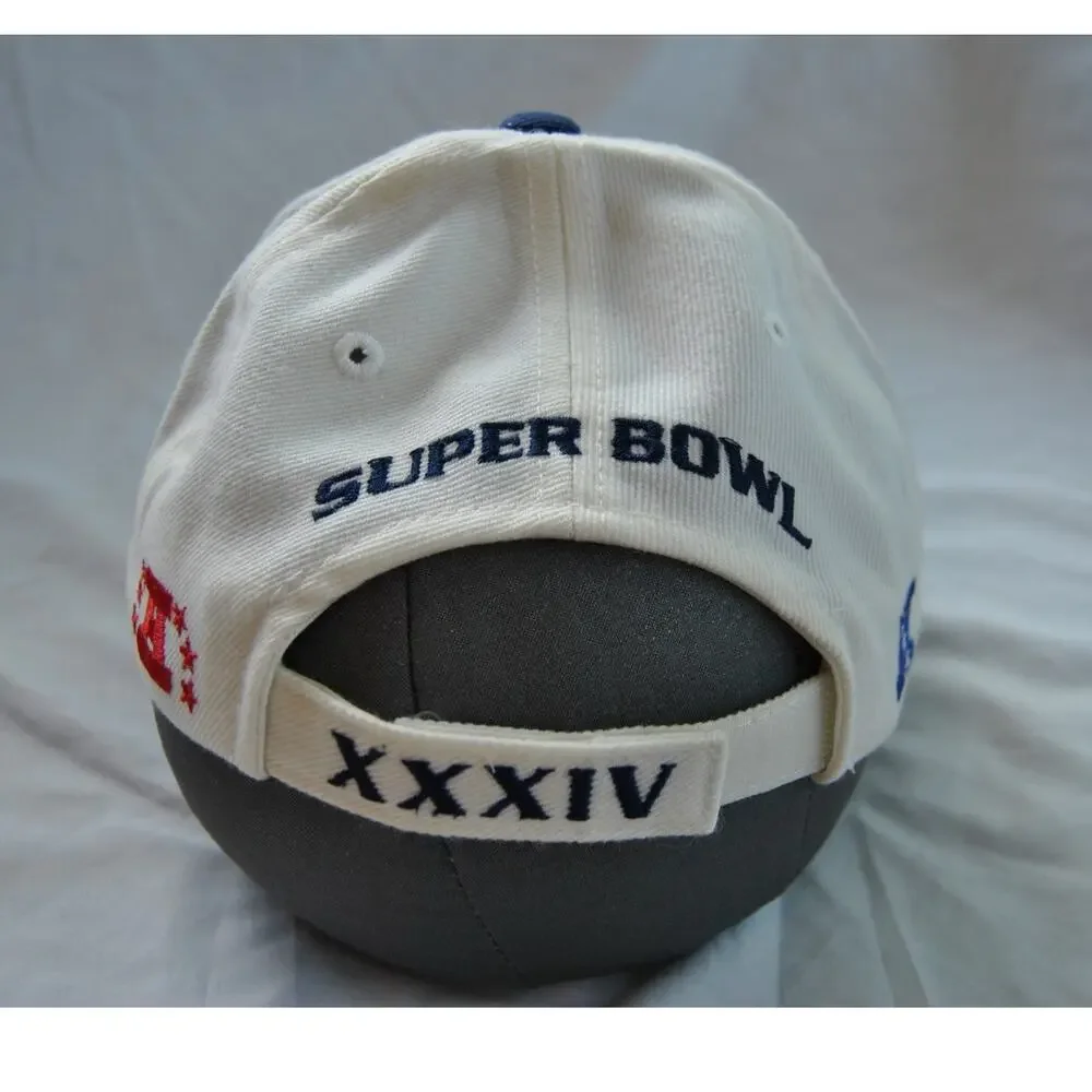 Superbowl XXXIV Atlanta, GA Adjustable Velcro Strap Hat